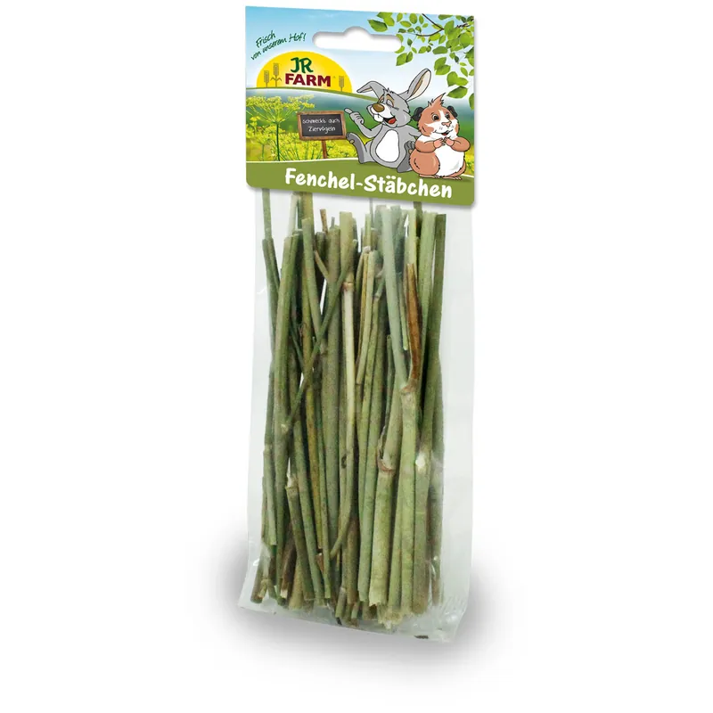 Sparpaket 2 x 15 g JR Farm Fenchel-Stäbchen Nager Snack Direktkauf